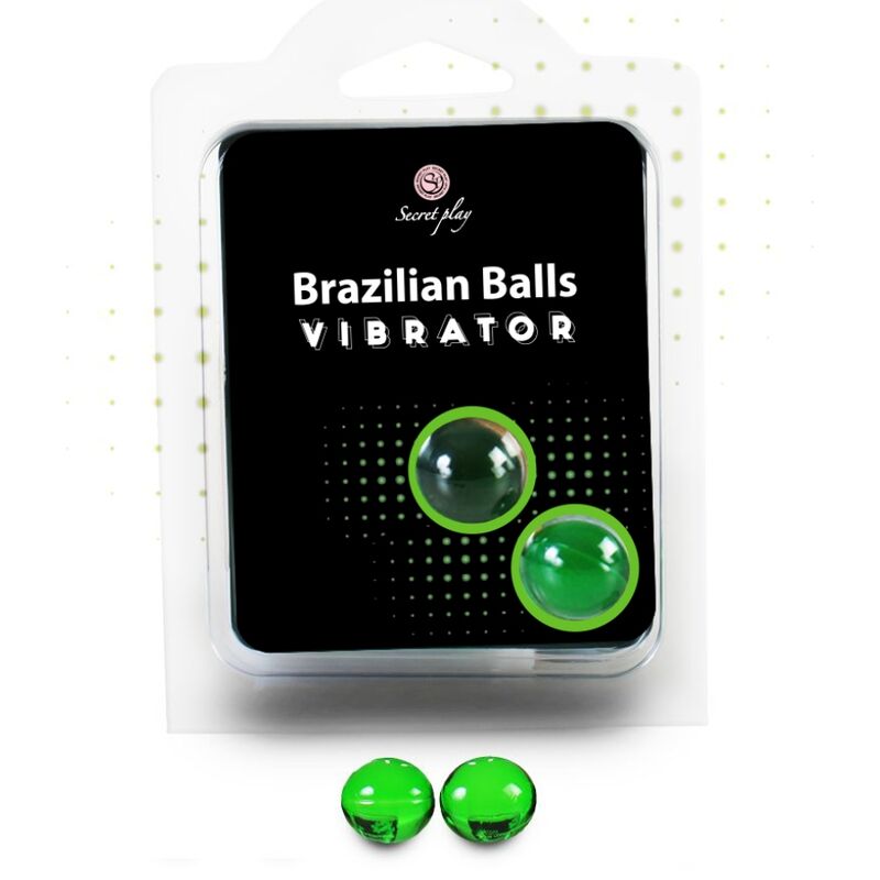 SECRETPLAY – SET DE 2 BALLES BRÉSILIENNES SHOCK