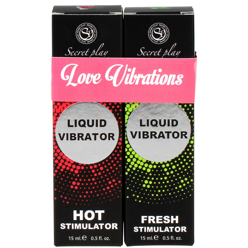 SECRETPLAY – VIBRATEUR LIQUIDE PACK LOVE VIBRATIONS