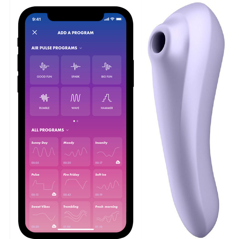 Stimulateur connecté Dual Pleasure – SATISFYER